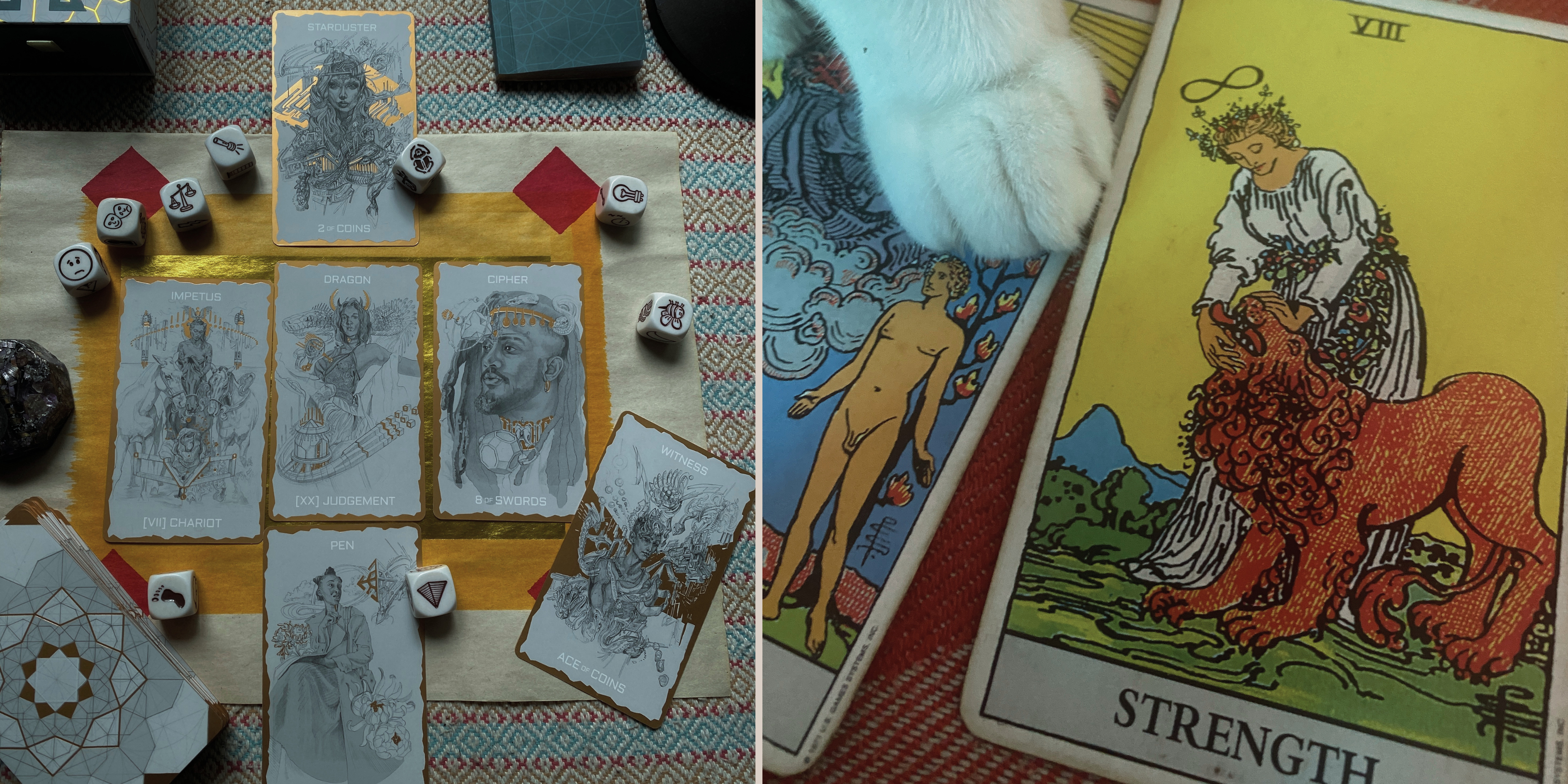 Oracle and Tarot Cards